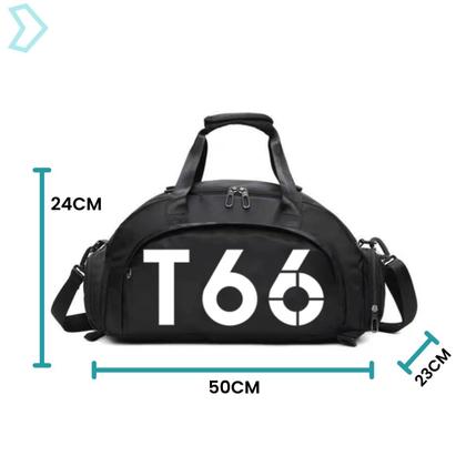 Imagem de Bolsa Academia Esportiva Mala Viagem Mochila Transversal Fitness Treino Feminina Masculina Unissex
