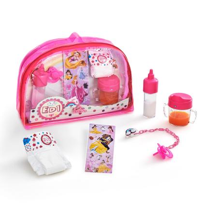 Imagem de Bolsa Acessorios para boneca ref 1006 Fralda mamadeira magica chupeta suco magico Infantil ED1 Brinquedos