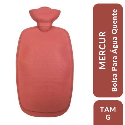 Imagem de Bolsa Agua Quente Grande 2 Litros Bc0014 Mercur Cor Bordô