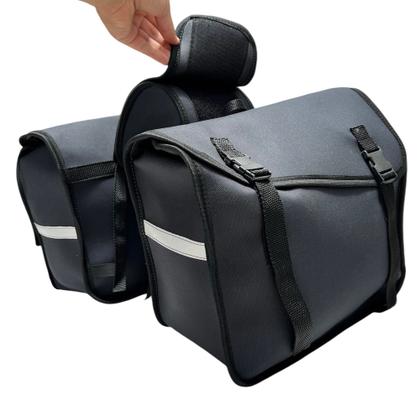 Imagem de Bolsa Alforge Moto Universal Impermeável Resistente Eva 3mm