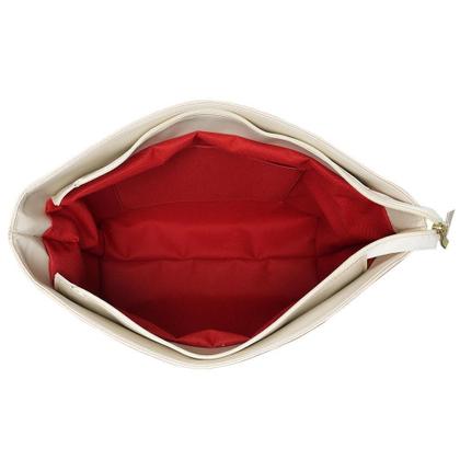 Imagem de Bolsa Baú Feminina Alça Ombro Zíper Casual Leve Dia a Dia