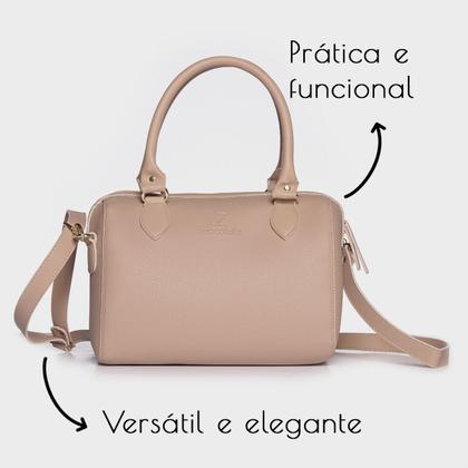 Imagem de Bolsa Baú Feminina Nude Zoccolette