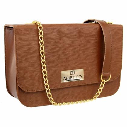 Imagem de Bolsa Baú Pequena Feminina Transversal Alça Corrente