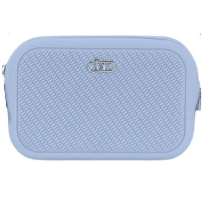 Imagem de Bolsa Beira Rio Tira Colo Cordão Transversal Elegante Feminina Azul