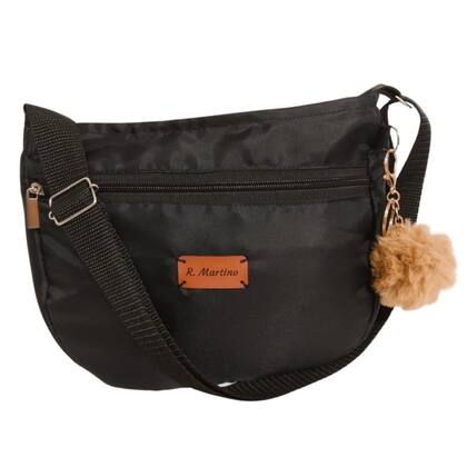 Imagem de Bolsa bolsinha Feminina Pequena Tiracolo alça Transversal regulável Nylon impermeável shoulder bag casual passeio trabalho dia a dia porta celular