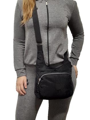 Imagem de Bolsa bolsinha Feminina Tiracolo alça Transversal regulável Nylon tactel bag shoulder pequena média espaçosa ombro lateral impermeável moda casual 