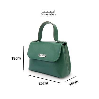 Imagem de Bolsa Bolsinha Liz Transversal Pequena em Couro Legitimo Road Seven