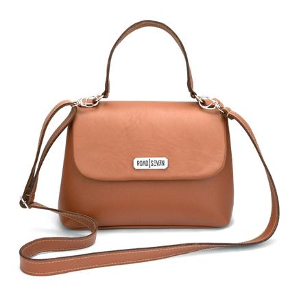 Imagem de Bolsa Bolsinha Liz Transversal Pequena em Couro Legitimo Road Seven