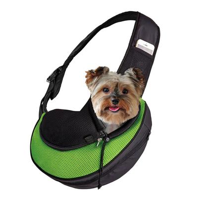 Imagem de Bolsa Canguru Cachorro Cao Gato Pet Mochila Carregador Pequeno Porte Costas Ombros Transversal Transporte Viagem Lazer Caminhada Passeio Animal de Est