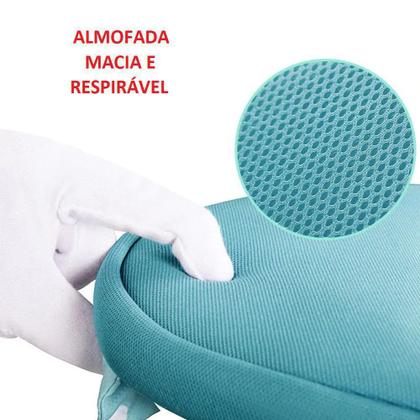 Imagem de Bolsa Canguru Ergonômico Bebê Rosa Mamãe 12 Posições 3 Em 1