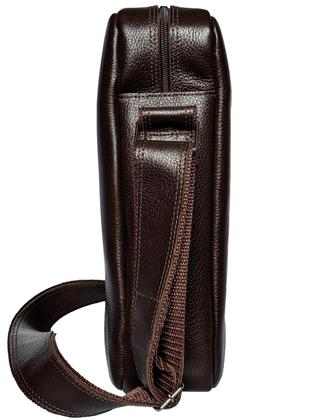 Imagem de Bolsa Capanga Masculina Necessaire Transversal Em Couro