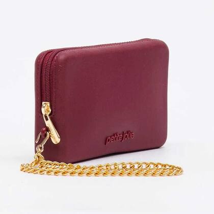 Imagem de Bolsa Carteira Feminina Parker Merlot Petite Jolie PJ20300