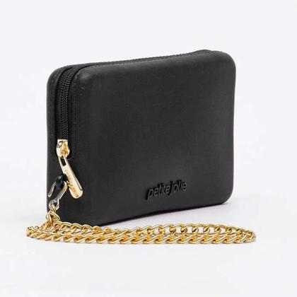 Imagem de Bolsa Carteira Feminina Parker Preto Petite Jolie PJ20300