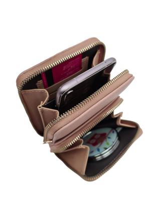 Imagem de Bolsa carteira feminina porta celular transversal tiracolo