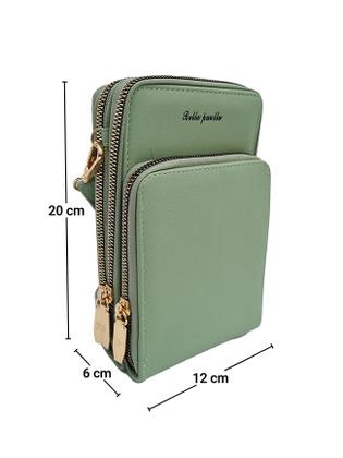 Imagem de Bolsa Carteira Feminina Transversal Alça Tiracolo Luxo Cluth Festa com Porta Cartão e Celular 3 Divisórias Bella Paulla