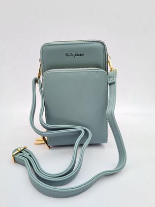 Imagem de Bolsa Carteira Feminina Transversal Alça Tiracolo Luxo Cluth Festa com Porta Cartão e Celular 3 Divisórias Bella Paulla