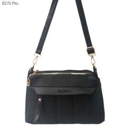 Imagem de Bolsa Carteira Feminina Transversal Porta Celular com Divisões 8270