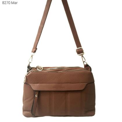 Imagem de Bolsa Carteira Feminina Transversal Porta Celular com Divisões 8270