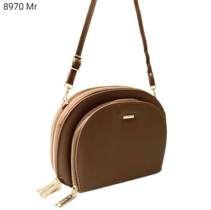 Imagem de Bolsa Carteira Feminina Transversal Porta Celular com Divisões 8970