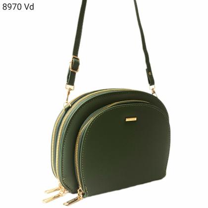 Imagem de Bolsa Carteira Feminina Transversal Porta Celular com Divisões 8970