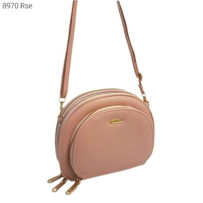 Imagem de Bolsa Carteira Feminina Transversal Porta Celular com Divisões 8970