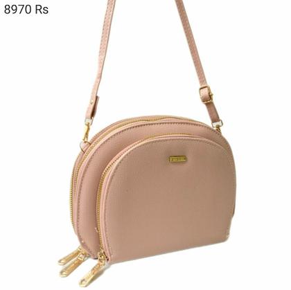 Imagem de Bolsa Carteira Feminina Transversal Porta Celular com Divisões 8970