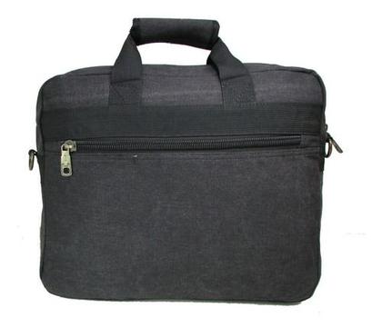 Imagem de Bolsa Carteiro Pasta Tiracolo Masculino Fem Lona Couro Sint