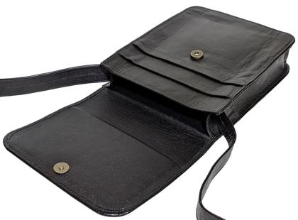 Imagem de Bolsa Carteiro Pasta Transversal Capanga Couro Porta Tablet