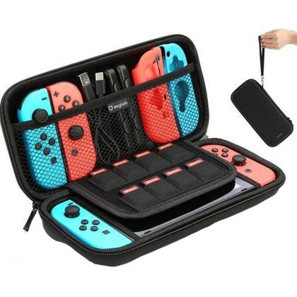Imagem de Bolsa Case Estojo para Nintendo Switch  Transporte Seguro e Proteção Completa