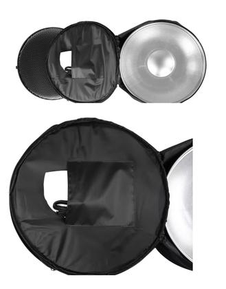 Imagem de Bolsa Case transporte p/ Refletor Beauty Dish 42cm Bowens