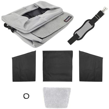 Imagem de Bolsa Cesta Transporte Pet Bike Carro Bicicleta Cães Gatos