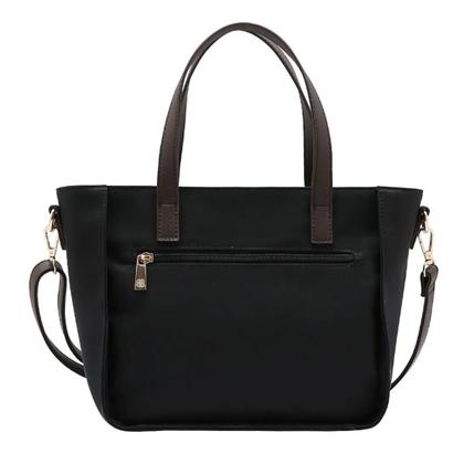 Imagem de Bolsa Chenson Feminina Mão e Transversal Microfibra 3185115 Cor:Preto