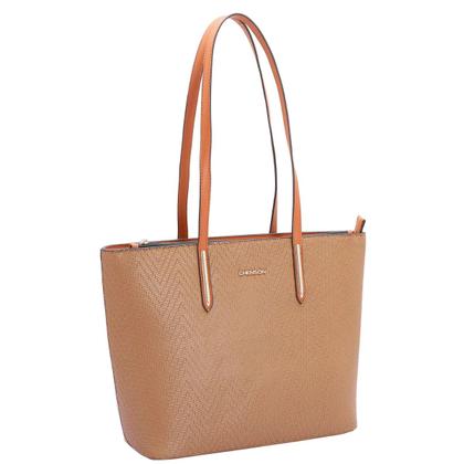 Imagem de Bolsa Chenson Feminina Tote Ombro Média Texturizada 84082