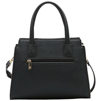 Imagem de Bolsa Chenson Média Clássica Urban Grace Feminina 3485694 Cor:Preto