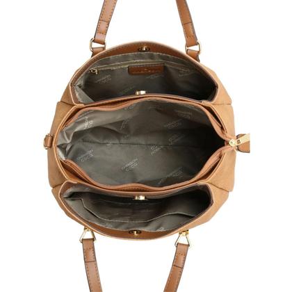 Imagem de Bolsa Chenson Média Pasta Heritage Charm Feminina 3485702 Cor:Preto