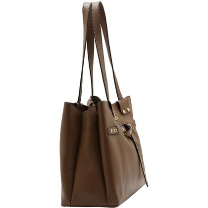 Imagem de Bolsa Chenson Média Rebites Rivet Elegance Feminina 3485709 Cor:Natural