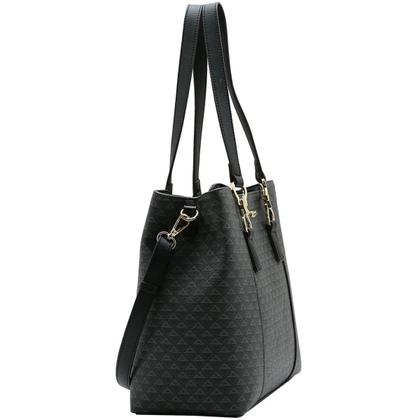 Imagem de Bolsa Chenson Satchel Grande Geométrica Feminina 3485621 Cor:Preto