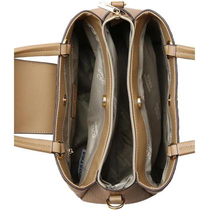 Imagem de Bolsa Chenson Satchel Média Dual Space Feminina 3485674 Cor:Preto