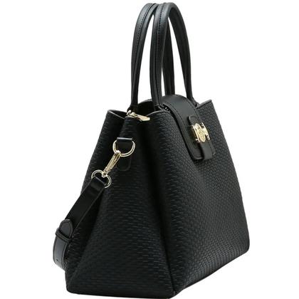 Imagem de Bolsa Chenson Satchel Média Dual Space Feminina 3485674 Cor:Preto