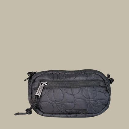 Imagem de Bolsa Chuchu Puffer Farm Preta Verão 25