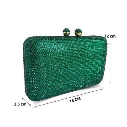 Imagem de Bolsa Clutch Carteira De Mão Festa Luxo Ostentação Liz