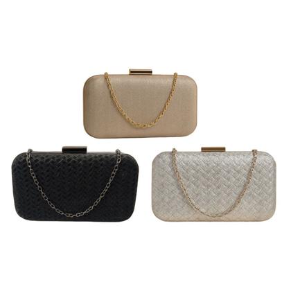Imagem de Bolsa Clutch Casamento Festa Carteira Brilhante Feminina