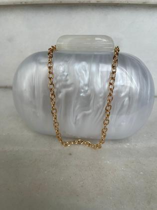Imagem de Bolsa clutch oval festa - mdb - 2487