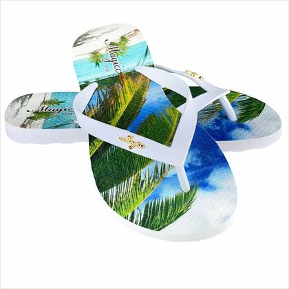 Imagem de Bolsa Com Chinelo Feminino Coqueiro Magicc Bolsa