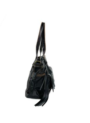 Imagem de Bolsa Couro Tressê - Preto