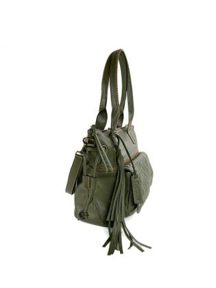 Imagem de Bolsa Couro Tressê - Verde
