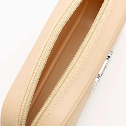 Imagem de Bolsa Crossbody Lança Perfume Vazada In25 Bege Feminino