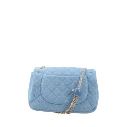 Imagem de Bolsa Crossbody Viviane em Matelassê de Jeans Bauarte 