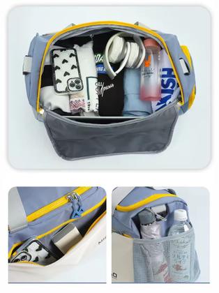 Imagem de Bolsa De Academia ou viagem Portátil Leve De Grande Capacida