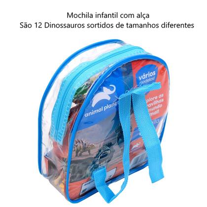 Imagem de Bolsa de Bichinhos Mochila Infantil com Animais e Dinossauros Animal Planet